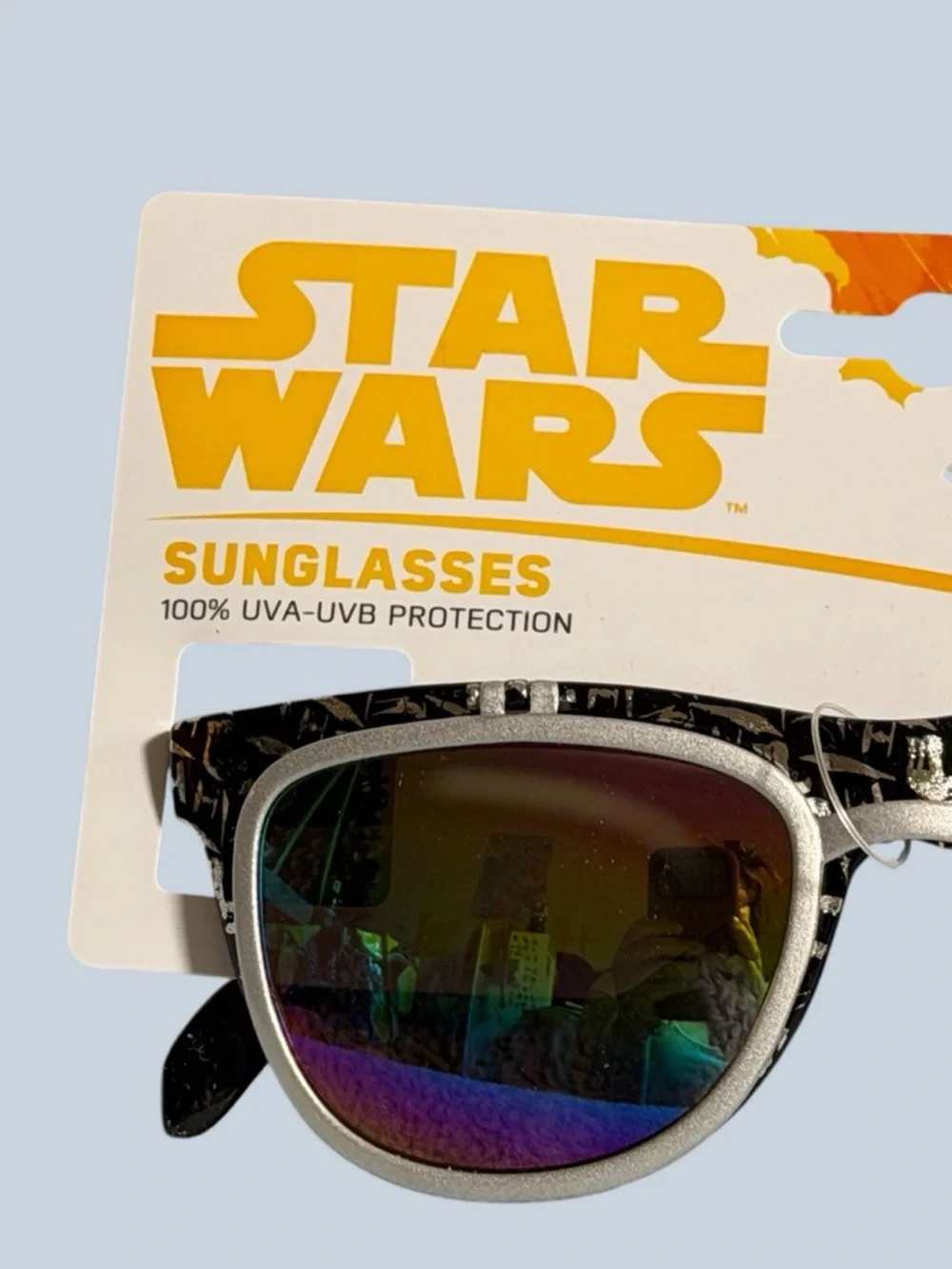 Star Wars Sunglasses - Black & Silver Flip-Up Lenses NIP
